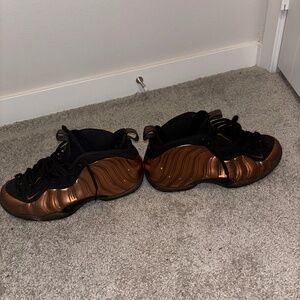 Copper  Nike Air Foamposite